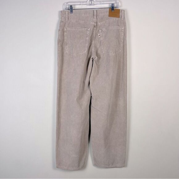Levi's Fresh Baggy Dad Corduroy Pants size 29 NEW Mid Rise Straight Leg Slouchy - Picture 8 of 13